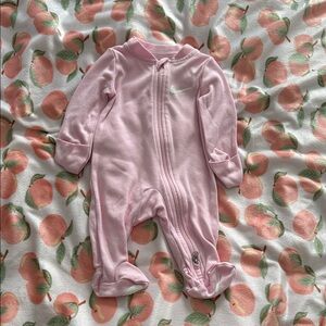 Nike Light Pink Baby Footie